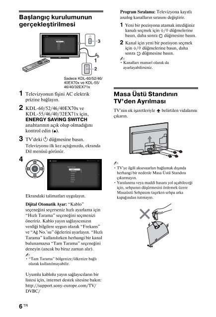 Sony KDL-60EX700 - KDL-60EX700 Mode d'emploi Allemand