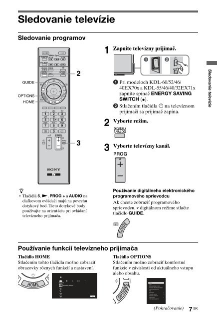 Sony KDL-60EX700 - KDL-60EX700 Mode d'emploi Espagnol