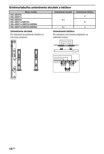 Sony KDL-60EX700 - KDL-60EX700 Mode d'emploi Italien