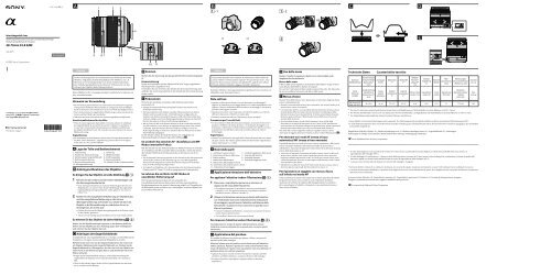 Sony SAL2875 - SAL2875 Consignes d&rsquo;utilisation N&eacute;erlandais