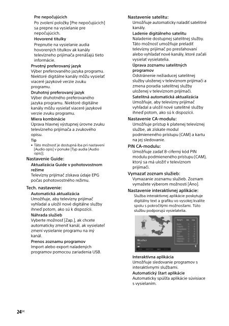 Sony KDL-40R455C - KDL-40R455C Mode d'emploi Grec