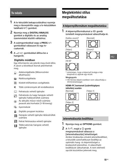 Sony KDL-40R455C - KDL-40R455C Mode d'emploi Grec