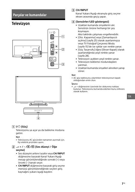 Sony KDL-40R455C - KDL-40R455C Mode d'emploi Grec