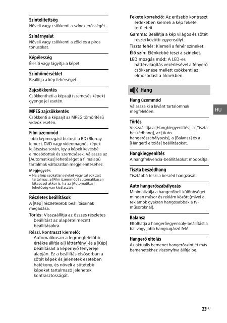 Sony KDL-40R455C - KDL-40R455C Mode d'emploi Polonais