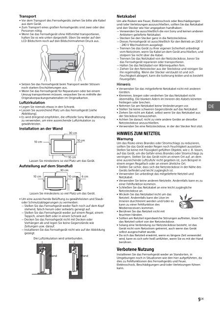 Sony KDL-40R455C - KDL-40R455C Mode d'emploi Espagnol