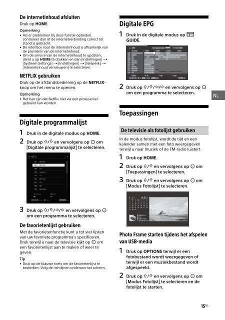 Sony KDL-40R455C - KDL-40R455C Mode d'emploi Fran&ccedil;ais