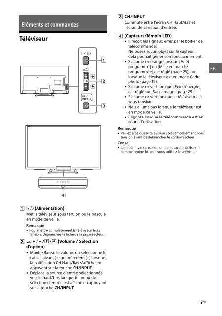 Sony KDL-40R455C - KDL-40R455C Mode d'emploi Portugais