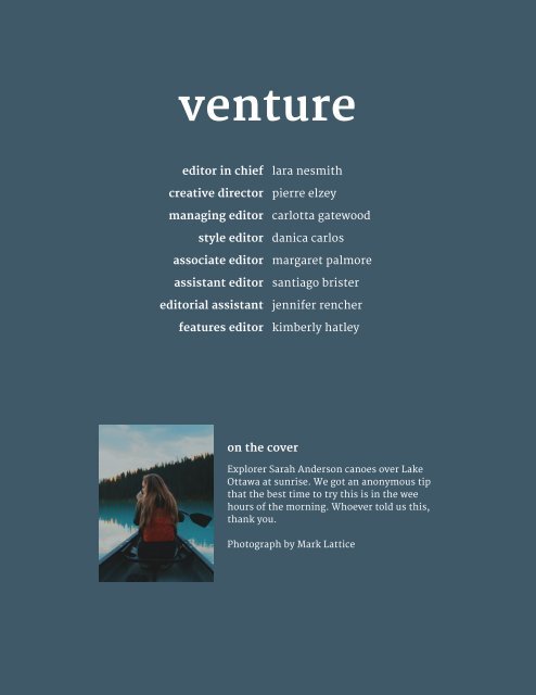 venture