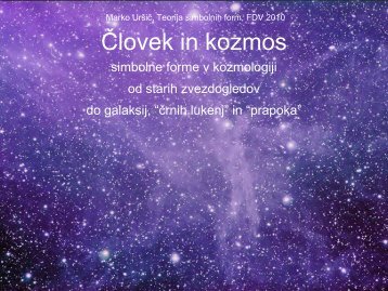 Človek in kozmos - Arnes