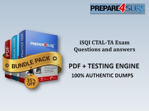 Prepare4sure CTAL-TA Braindumps - New CTAL-TA Questions and Answers  Download CTAL-TA Exam Instantly