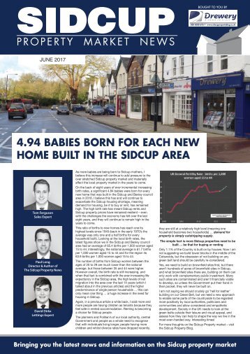 SIDCUP PROPERTY NEWS - JUNE 2017