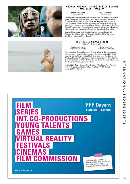 FILMFEST MÜNCHEN MAGAZIN 2017