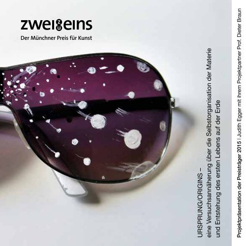 zwei:eins - Ausstellung Ursprung/Origins - Preis 2015 - Ausstellung 2017