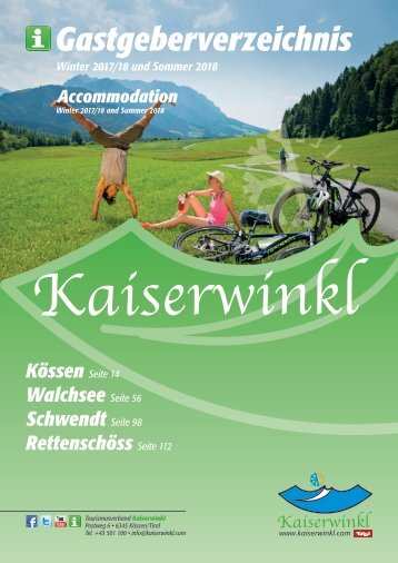 Gastgeberverzeichnis Winter 2017/18 und Sommer 2018