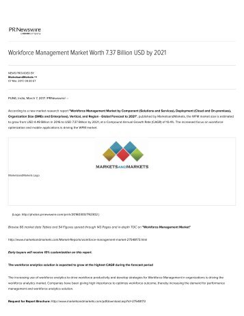 Workforce Management Market