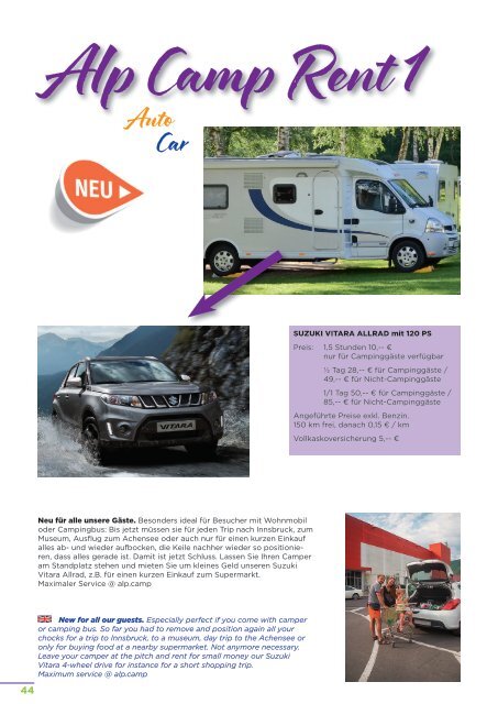 Magazin 2023 Alpencamping Mark