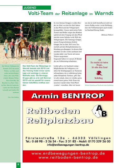 Reiter Spektrum Saar Ausgabe 01-2016