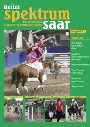 Reiter Spektrum Saar Ausgabe 2-2010