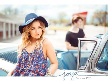 Joya Summer 2017 Wholesale Line Sheet