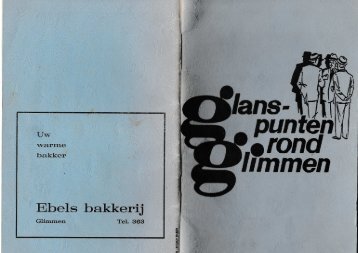 Glans-punten rond Glimmen