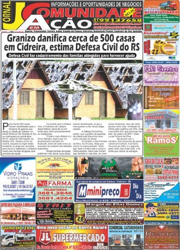 Jornal Comunidade em Ação, ed. 82 primeira quinzena de dezembro