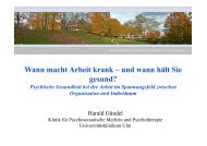 Vortrag Herr Prof. Dr. Harald Gündel