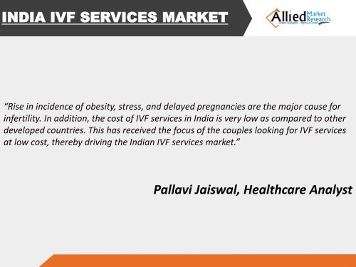 India IVF Services Market
