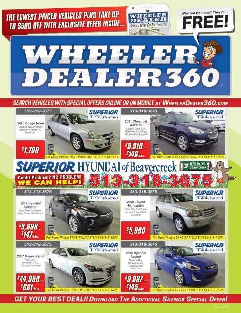 Wheeler Dealer Issue 21, 2017