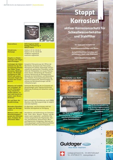 AB Archiv des Badewesens Juni 2017