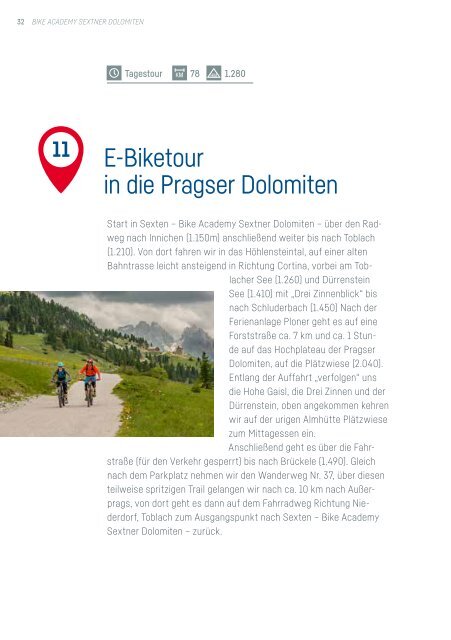 Bike Academy Sextner Dolomiten 