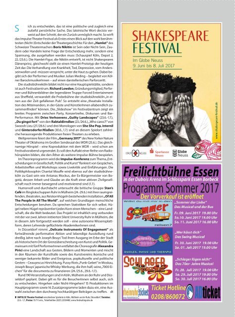 HEINZ Magazin Oberhausen 06-2017