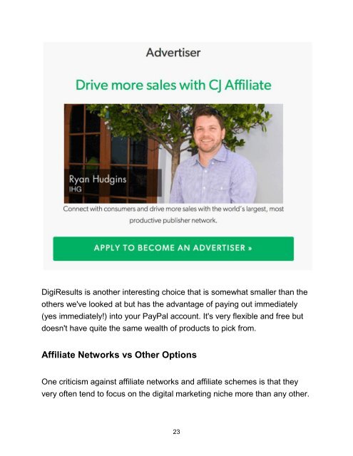 Affiliate Marketing with Millionaire Life Advisor