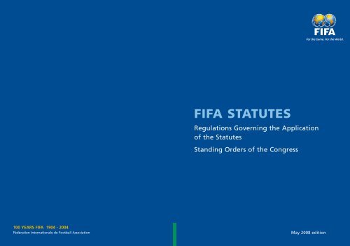 FIFA STATUTES - FIFA.com