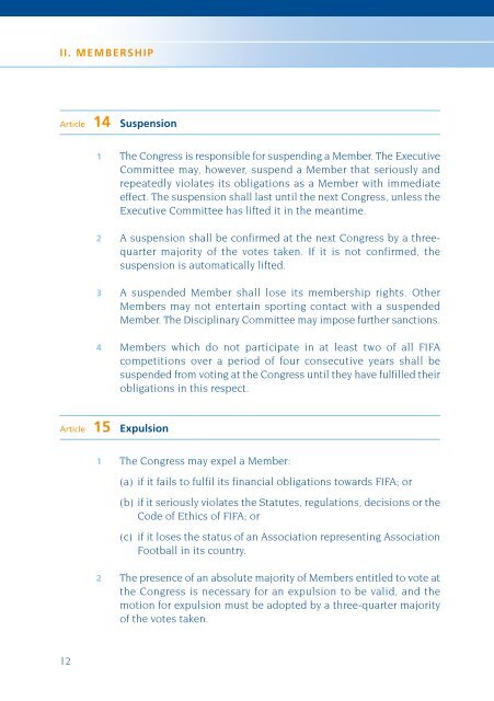 FIFA STATUTES - FIFA.com