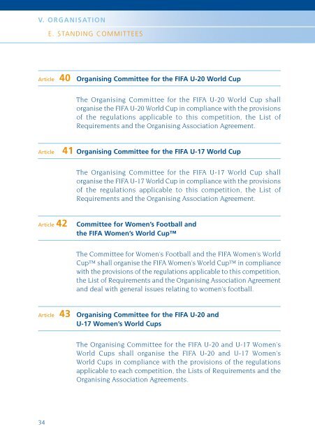 FIFA STATUTES - FIFA.com