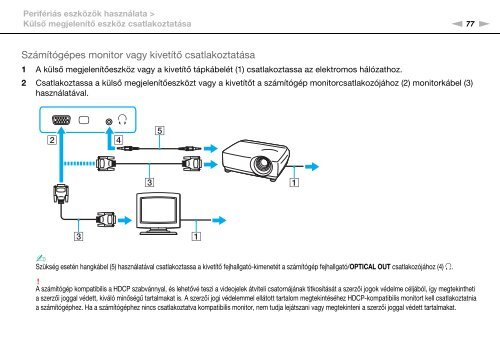 Sony VPCF13L8E - VPCF13L8E Mode d'emploi Hongrois