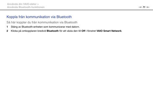 Sony VPCF13L8E - VPCF13L8E Mode d'emploi Su&eacute;dois