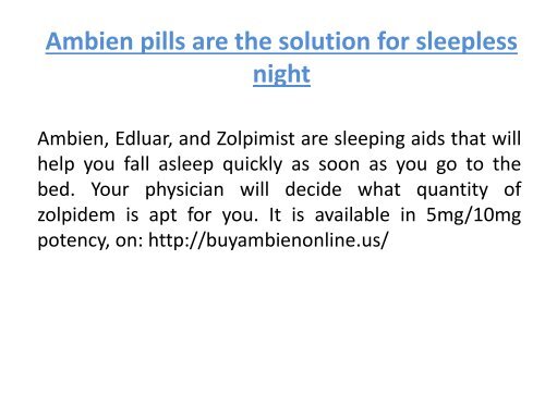 Zolpidem Canada Online