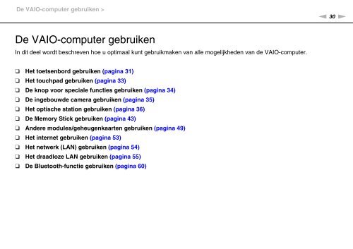 Sony VPCEE3E1E - VPCEE3E1E Mode d'emploi N&eacute;erlandais