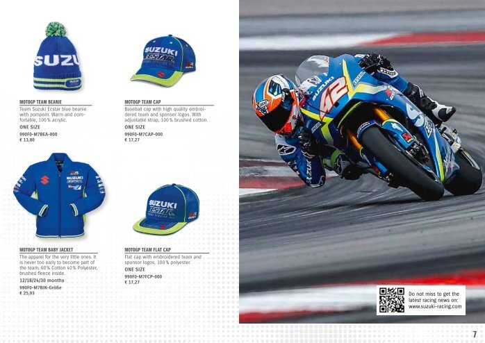 SUZUKI motoGP チームTシャツ Suzuki MOTOGP Team T-Shirt Sublimated Print – RS Marine
