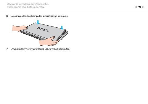 Sony VPCZ13V9R - VPCZ13V9R Mode d'emploi Polonais