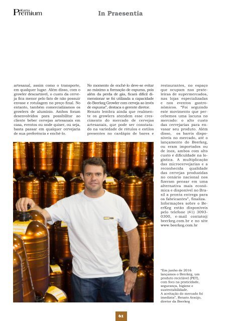 Revista Carta Premium - março-abril-maio de 2017