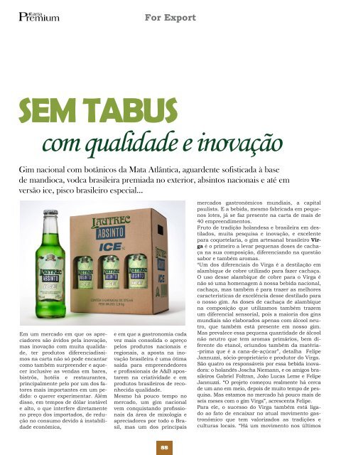 Revista Carta Premium - março-abril-maio de 2017