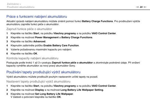 Sony VGN-AW3XRY - VGN-AW3XRY Mode d'emploi Tch&egrave;que