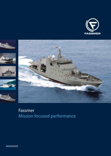 brochure naval vessels (PDF | 1.1 MB) - Fr. Fassmer GmbH & Co. KG