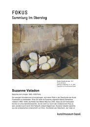 Suzanne Valadon - Sammlung Im Obersteg