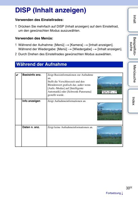 Sony NEX-5K - NEX-5K Guide pratique Allemand