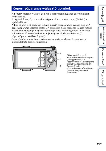 Sony NEX-5K - NEX-5K Guide pratique Hongrois