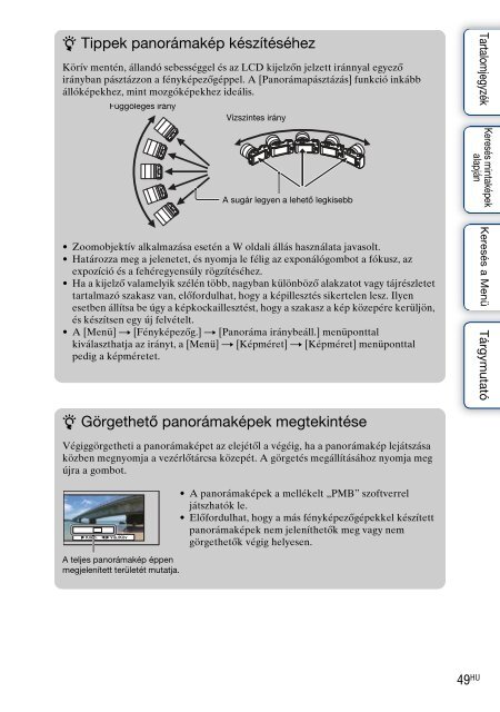 Sony NEX-5K - NEX-5K Guide pratique Hongrois