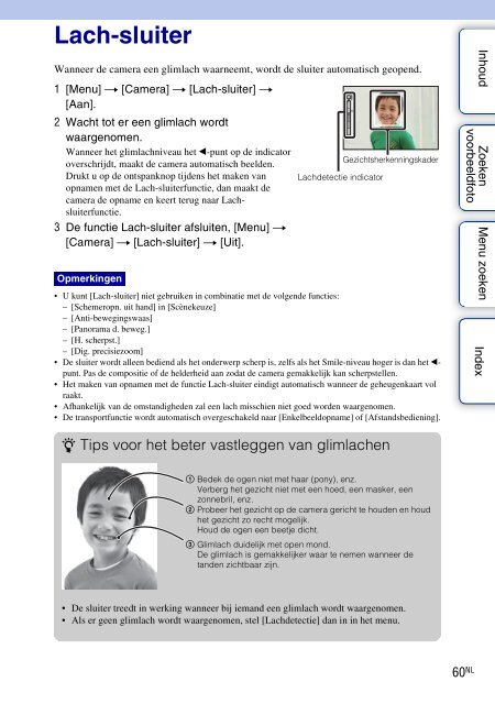 Sony NEX-5K - NEX-5K Guide pratique N&eacute;erlandais